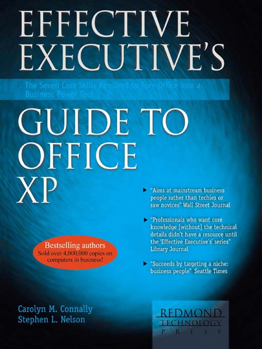 Cover image for Effective Executive's Guide to Office XP